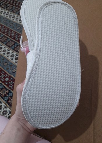 Dantel ve Fiyonklu Pembe Kadın Terlik Seti - Görsel 9