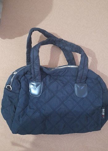 Siyah Fermuarlı Kadın El Çantası - Görsel 3