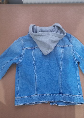 Düğmeli Mavi Kadın Denim Ceket bikac kez kullanıldi - Görsel 12