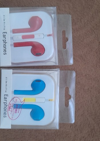 Renkli 3.5mm Mini Kulaklıklar - Görsel 3