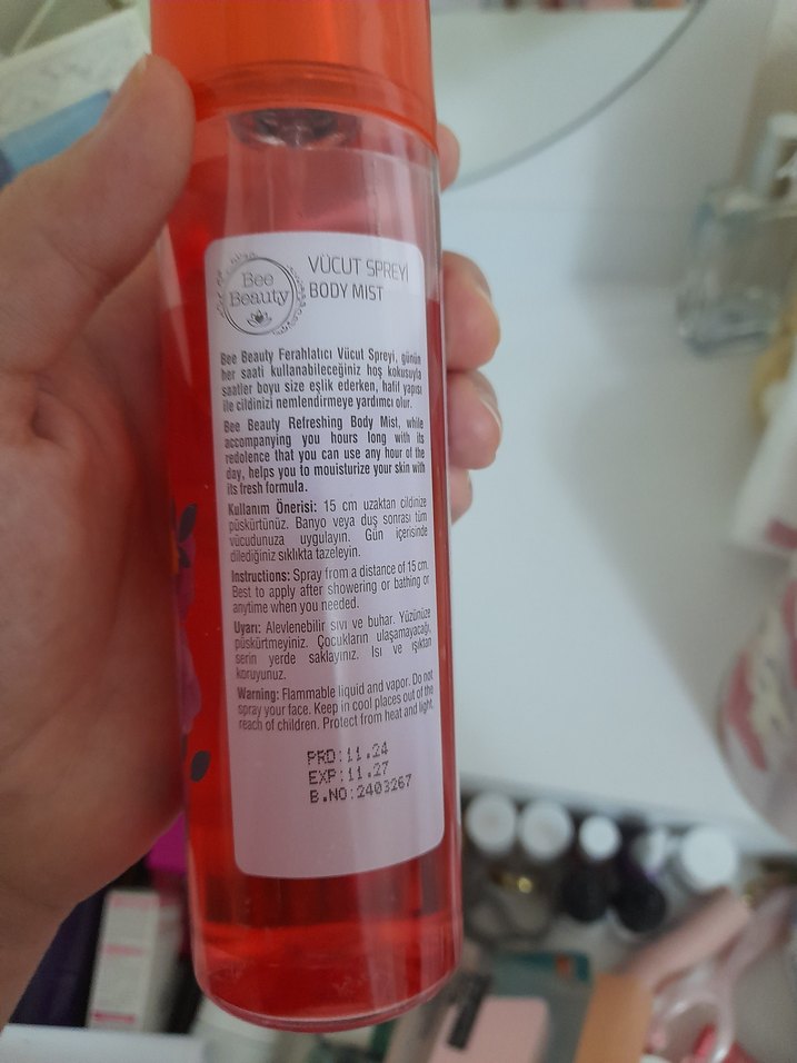 Bee Beauty Secret Kiss Vücut Spreyi 200 ml - Görsel 3