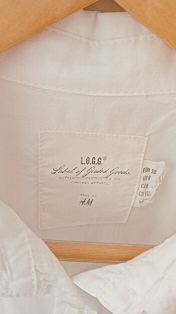Beyaz gömlek H&M