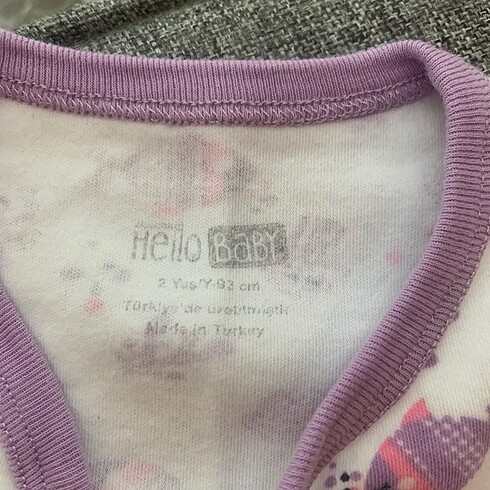24-36 Ay Beden Kız bebek pijama