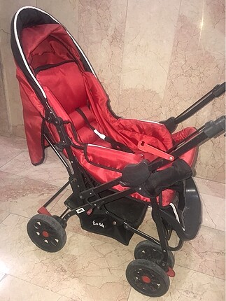 Tertemiz bebek arabası , çok az kullanılmış