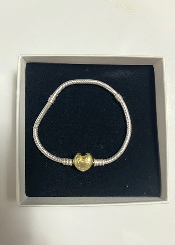 gold detaylı pandora bileklik - Görsel 2