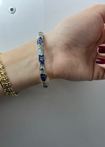 Mavi Mineli Bileklik - Görsel 2