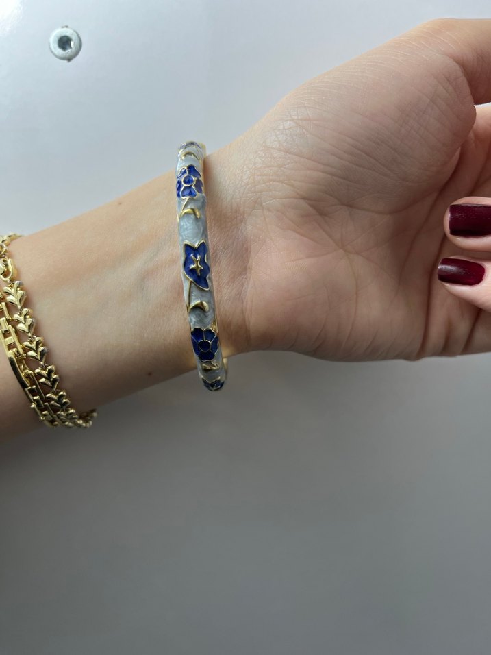 Mavi Mineli Bileklik - Görsel 2