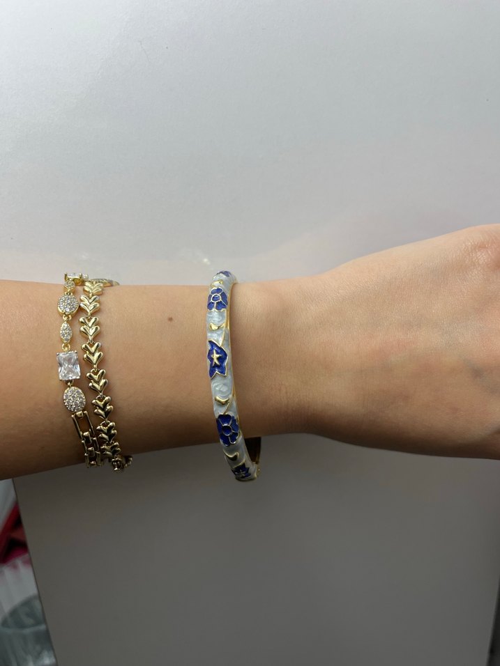 Mavi Mineli Bileklik - Görsel 5