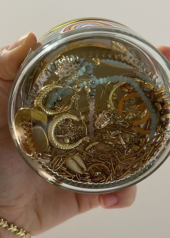 Sürpriz Takı Kavanozu (Gold) - Görsel 7