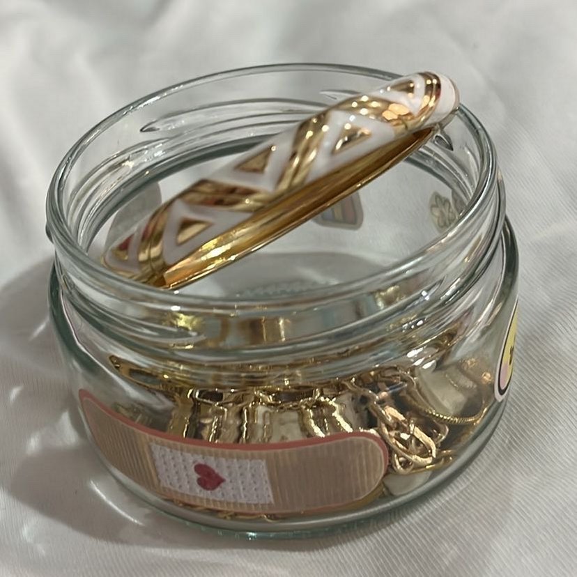 Sürpriz Takı Kavanozu (Gold) - Görsel 5