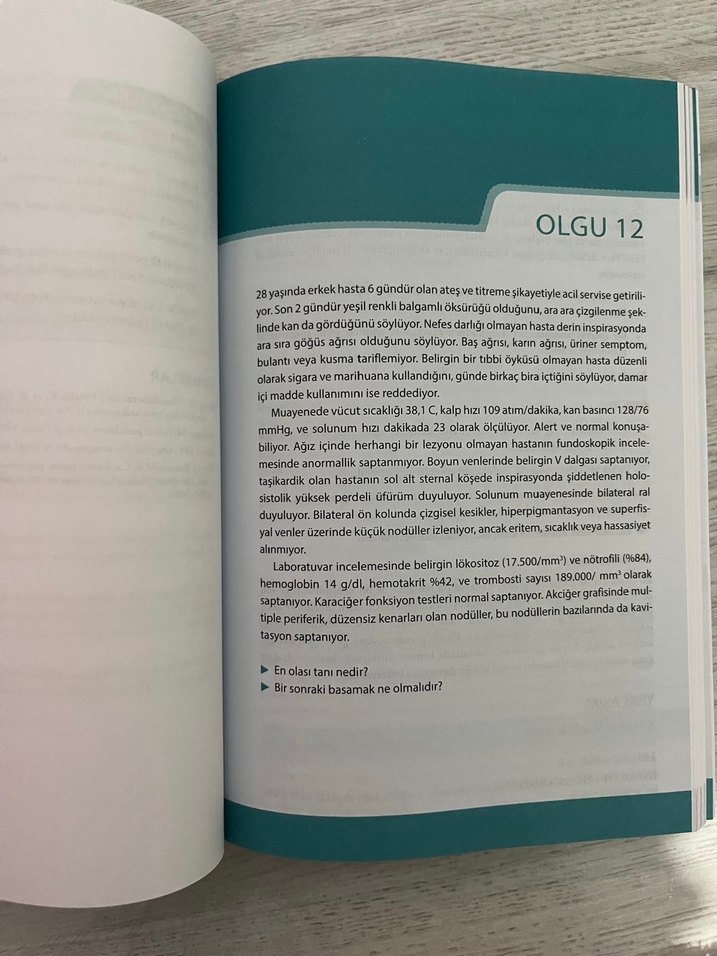 Olgu Dosyaları İç Hastalıkları - Beşinci Baskı - Görsel 2