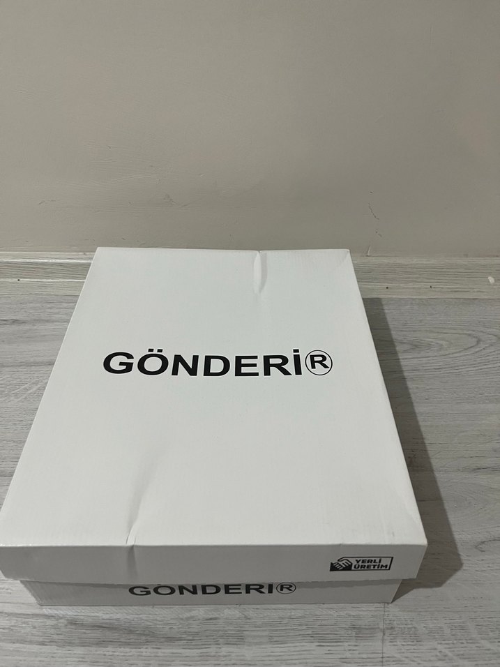 Gön Deri Mavi Hakiki Deri Bağcıklı Kadın Bot - Görsel 5