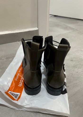 Hakiki Deri Kadın Bot - Sokak Stili - Görsel 4