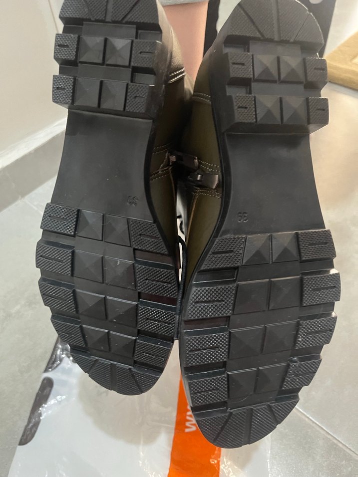 Hakiki Deri Kadın Bot - Sokak Stili - Görsel 3