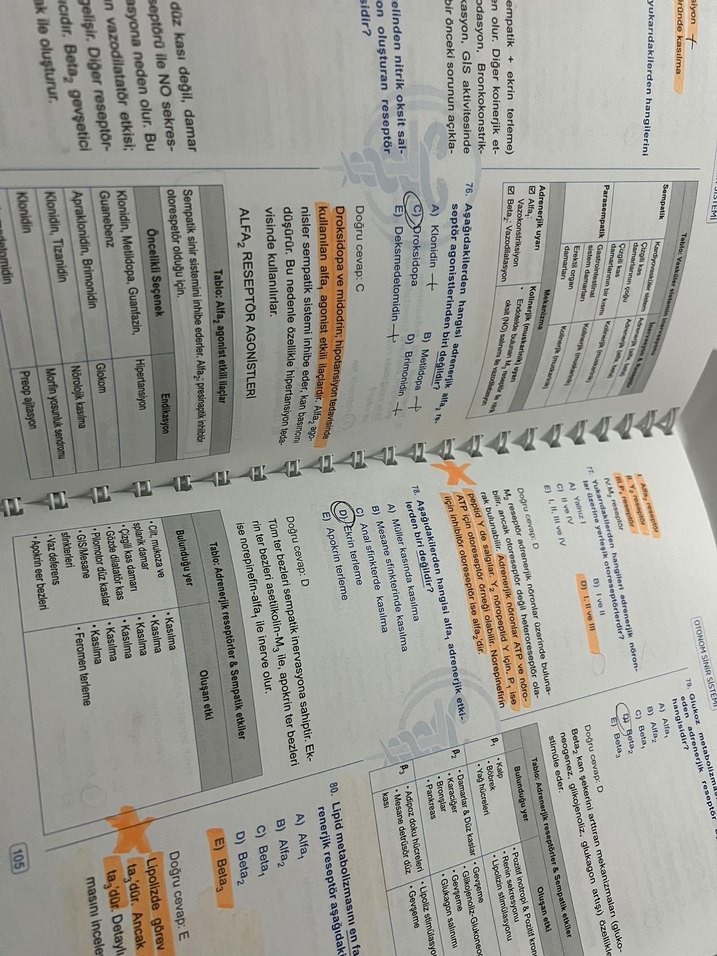 Altun Farmakoloji Karma Soru Kitabı - Görsel 3