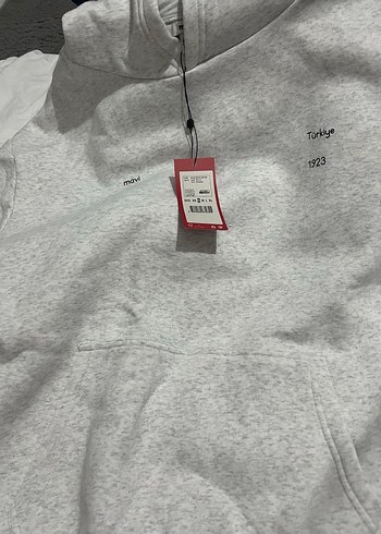 Gri Uzun Kollu Oversize Sweatshirt - Görsel 3