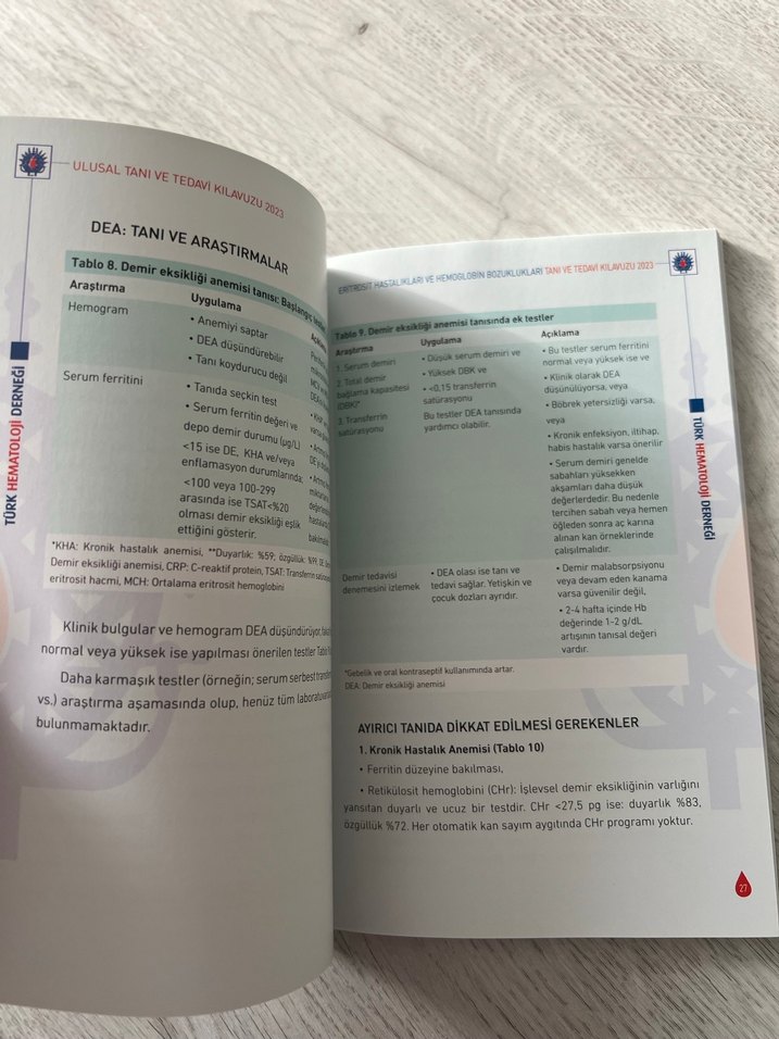 Eritrosit Hastalıkları ve Hemoglobin Bozuklukları Kitabı - Görsel 2