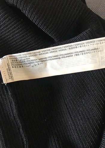 Siyah Kadın İnce Triko Basic Kazak - Görsel 5