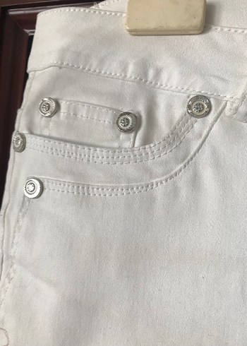 Ekru Kadın Pantolon - Görsel 4