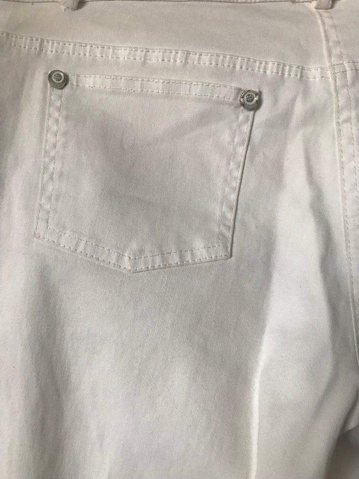 Ekru  Kadın Pantolon - Görsel 5