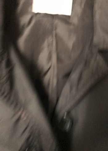 Siyah Düğmeli Midi Kadın Trençkot - Görsel 5