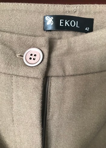 Kadın Kumaş Pantolon Kemerli - Görsel 2