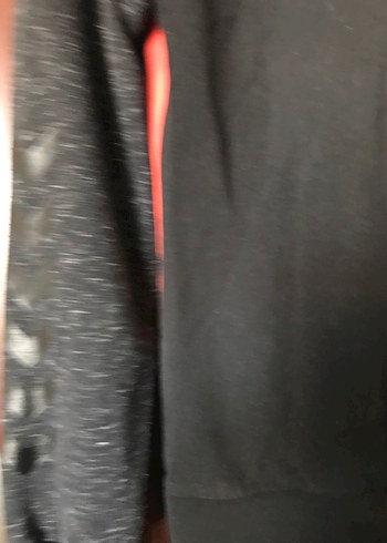 Kadın Siyah Turuncu Fermuarlı Spor Ceket - Görsel 5