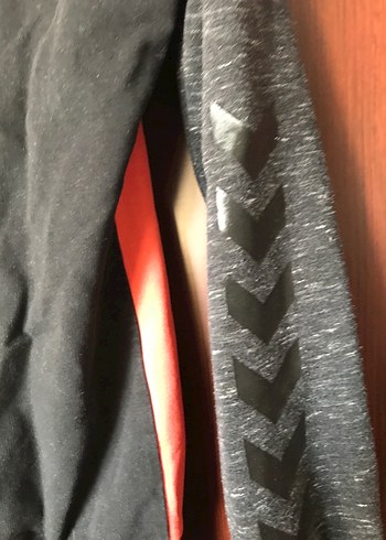 Kadın Siyah Turuncu Fermuarlı Spor Ceket - Görsel 6