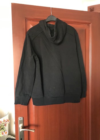 Baskılı Kapüşonlu Sweatshirt - Görsel 3