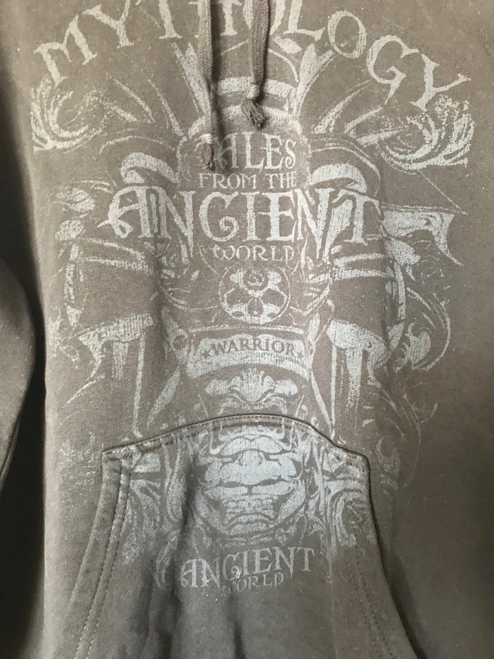 Baskılı Kapüşonlu Sweatshirt - Görsel 2