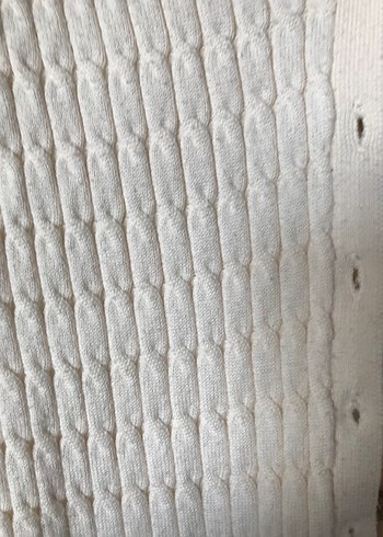 Düğmeli  V Yaka Kadın Hırka - Görsel 2