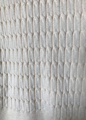 Düğmeli  V Yaka Kadın Hırka - Görsel 6