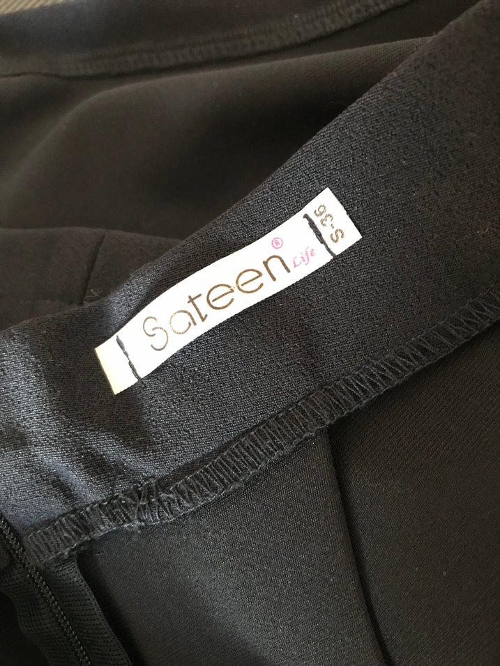 Lacivert Piliseli Kısa etek - Görsel 3