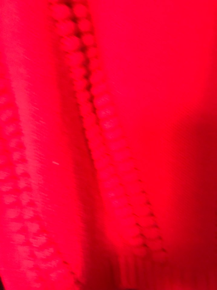 Kırmızı Kadın Kısa Triko Kazak - Görsel 2