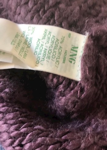 Mor Örgü Kadın Hırka - Görsel 5