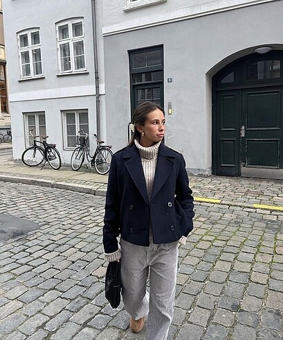 s Beden zara kase crop blazer