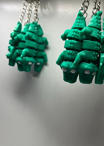 Timsah oynayan anahtarlık - Görsel 2