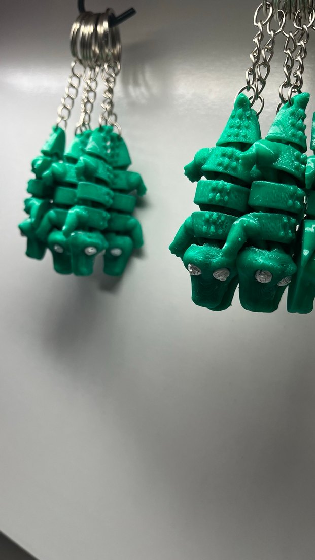 Timsah oynayan anahtarlık - Görsel 2