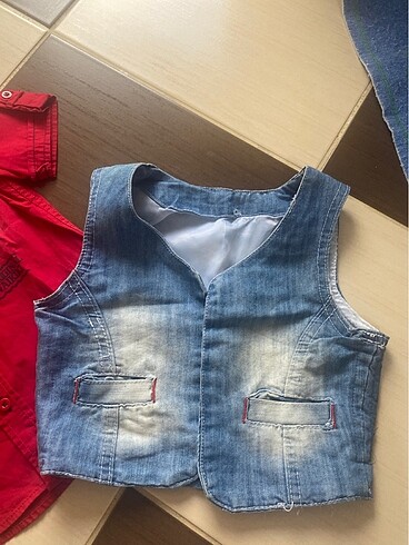 LC Waikiki Lcw çocuk gömlek ve yelek