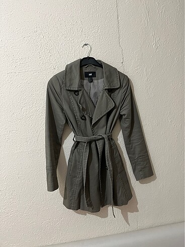 h&m kadin trenckot