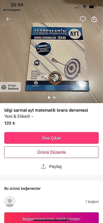 Gelinlik bilgi sarmal tyt fen ayt mat