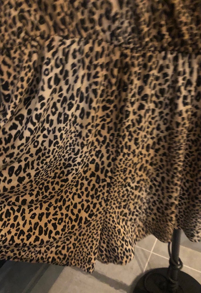 Kahverengi Yılan Desenli Mini Tulum - Görsel 3