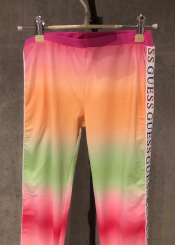 Kız cocukÇok Renkli Tie-Dye Kumaş tayt - Görsel 2