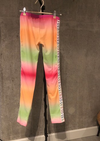 Kız cocukÇok Renkli Tie-Dye Kumaş tayt - Görsel 4