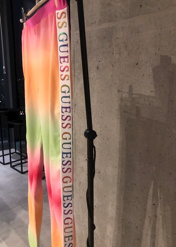 Kız cocukÇok Renkli Tie-Dye Kumaş tayt - Görsel 3