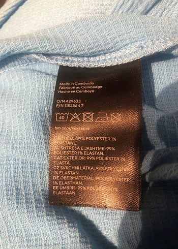 Mavi Uzun Kollu Bohem Kadın Elbise - Görsel 8