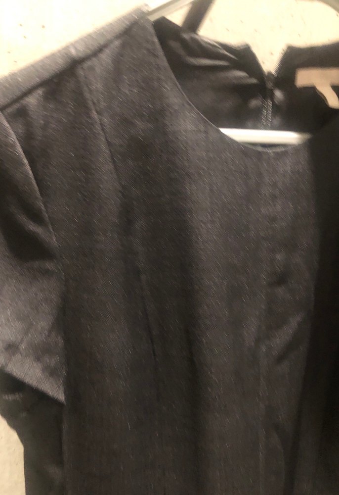 Syah astarlı elbise - Görsel 3