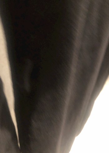 Siyah Midi Uzun Kollu Triko Elbise - Görsel 6