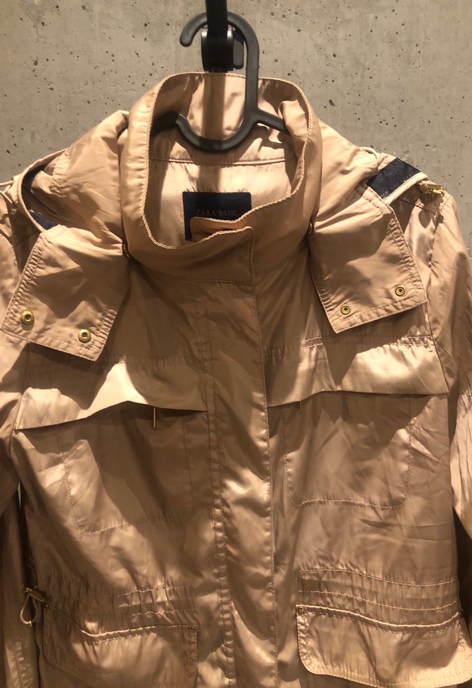 Bej yağmurluk - Görsel 2