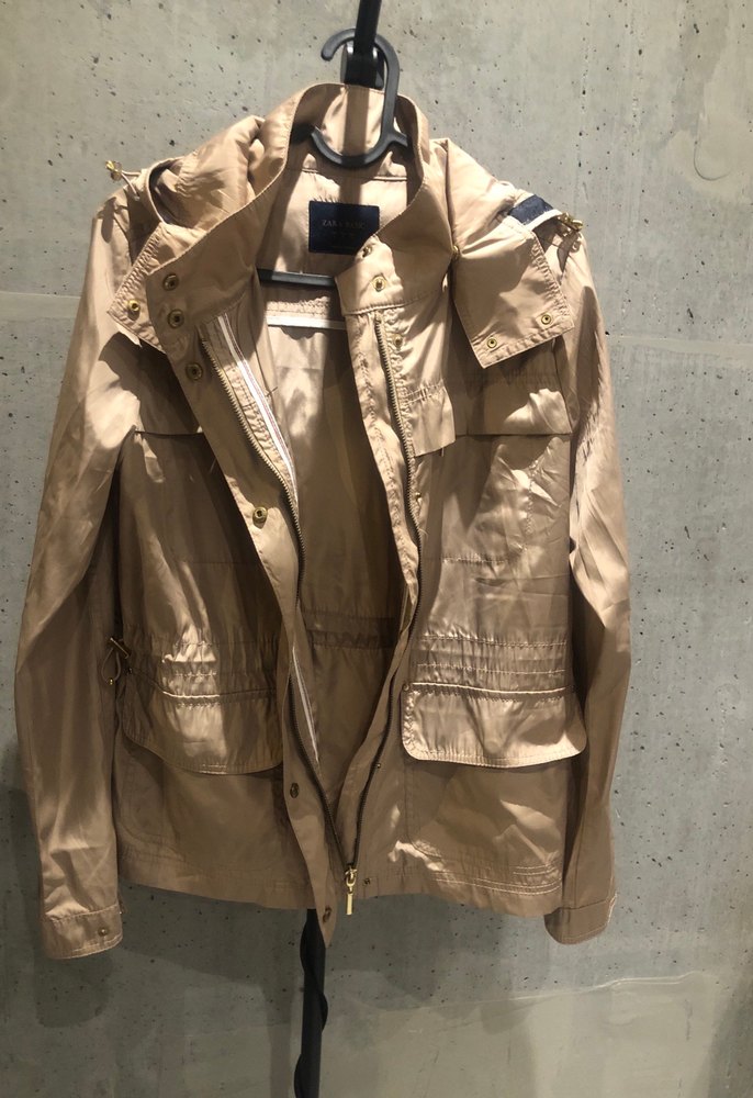 Bej yağmurluk - Görsel 4